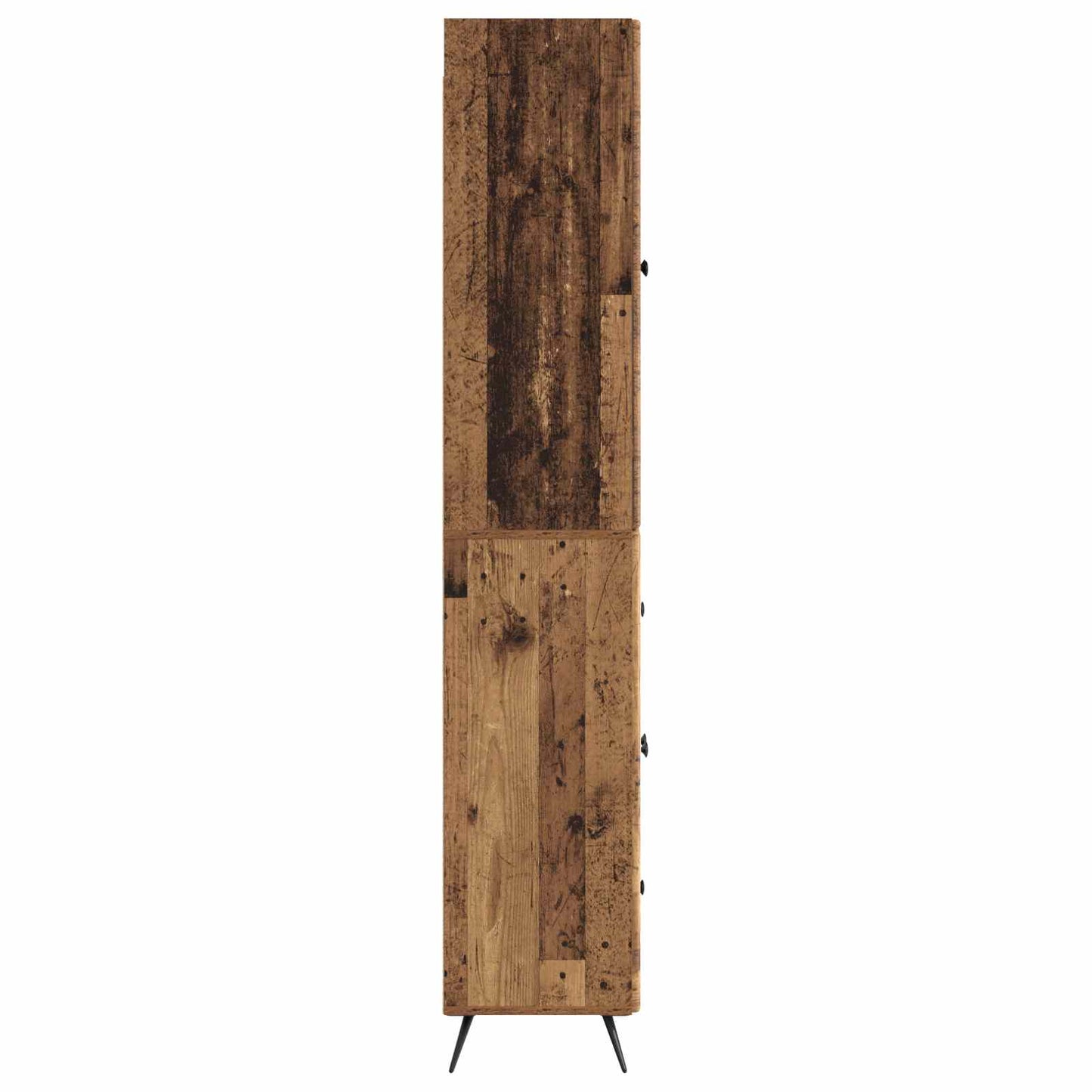 vidaXL Cabinet Set 2 pcs Old Wood Engineered Wood