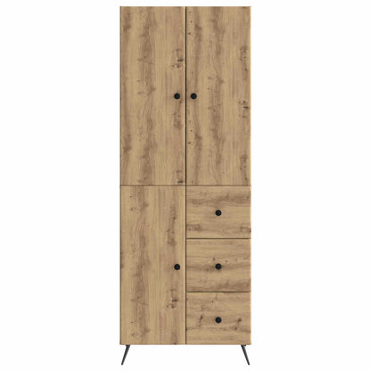 vidaXL Cabinet Set 2 pcs Artisan Oak Engineered Wood