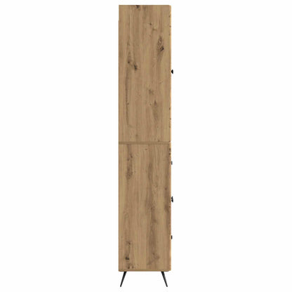 vidaXL Cabinet Set 2 pcs Artisan Oak Engineered Wood