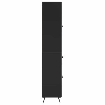 vidaXL 2 pcs Black