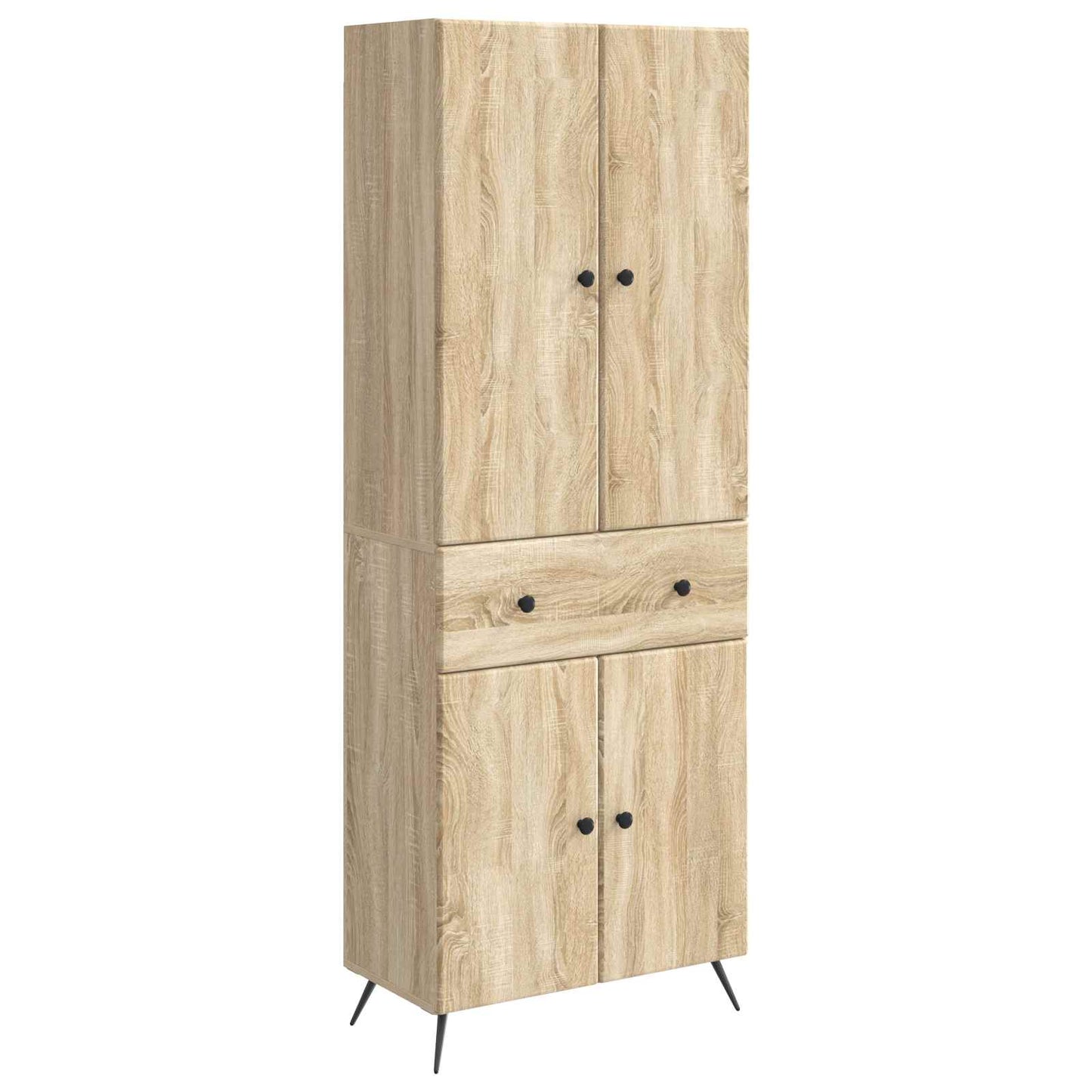 vidaXL 2 pcs Sonoma Oak