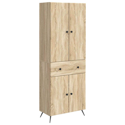 vidaXL 2 pcs Sonoma Oak