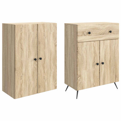 vidaXL 2 pcs Sonoma Oak
