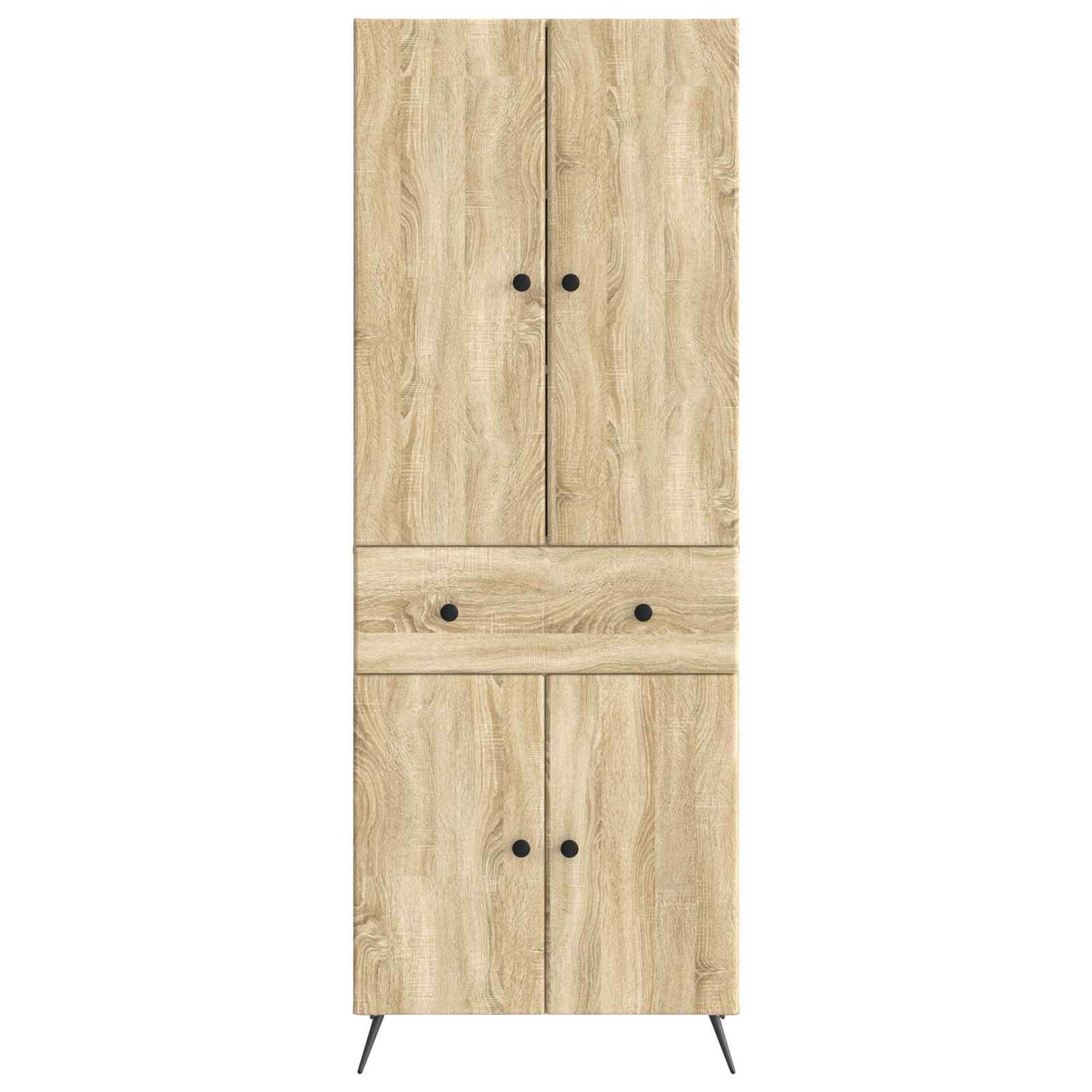 vidaXL 2 pcs Sonoma Oak