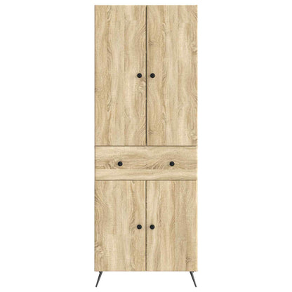 vidaXL 2 pcs Sonoma Oak