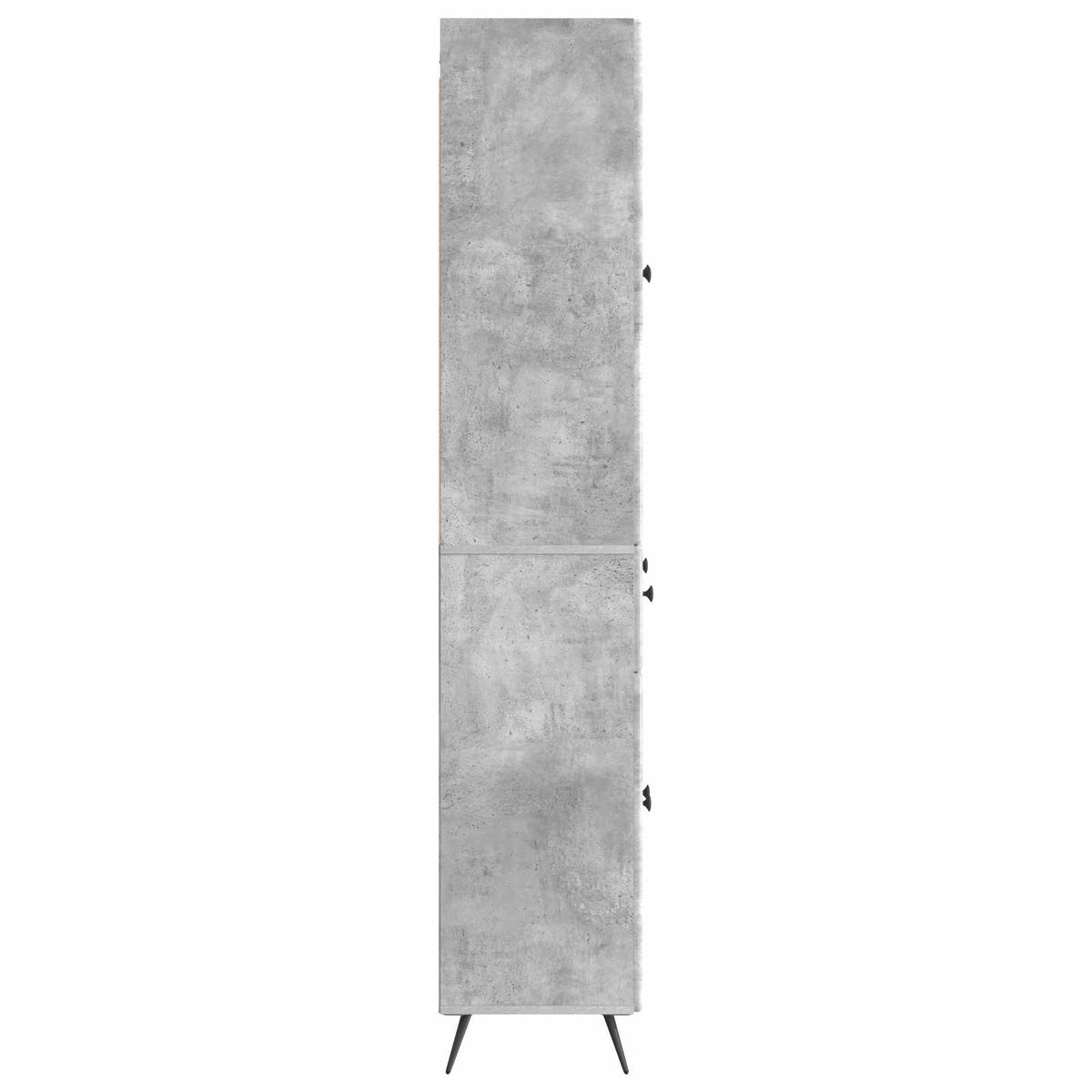 vidaXL 2 pcs Concrete Grey