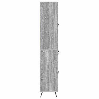 vidaXL 2 pcs Grey Sonoma