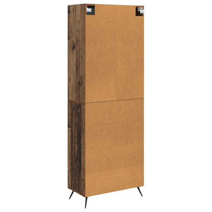 vidaXL 2 pcs Old Wood