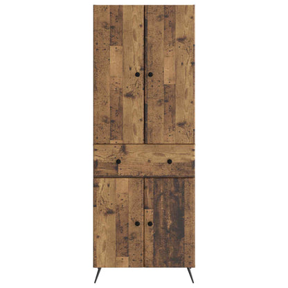 vidaXL 2 pcs Old Wood