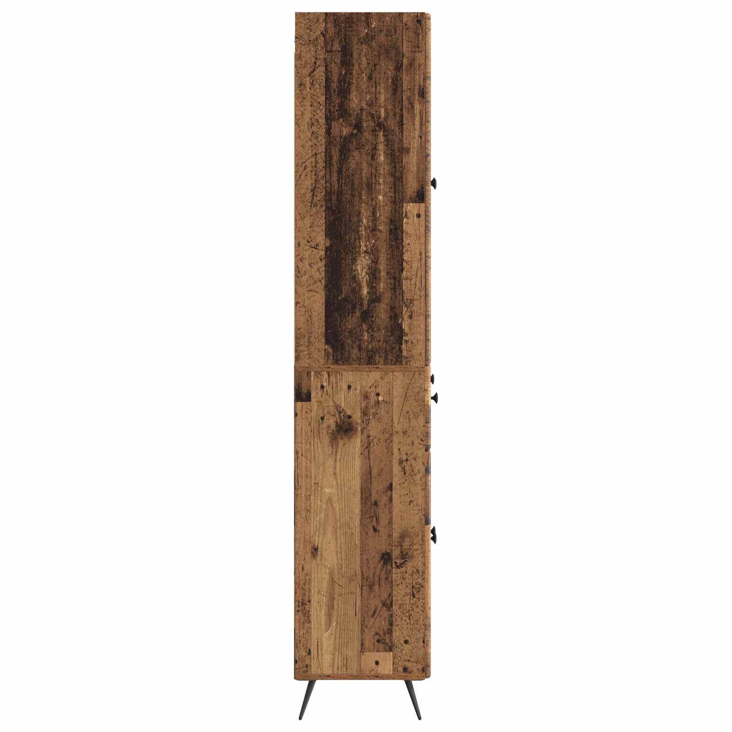 vidaXL 2 pcs Old Wood
