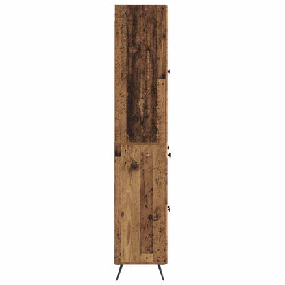 vidaXL 2 pcs Old Wood