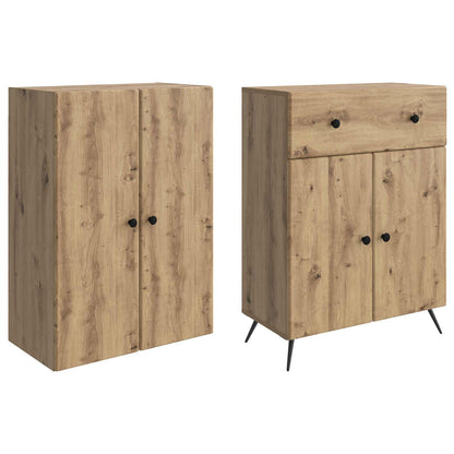 vidaXL 2 pcs Artisan Oak