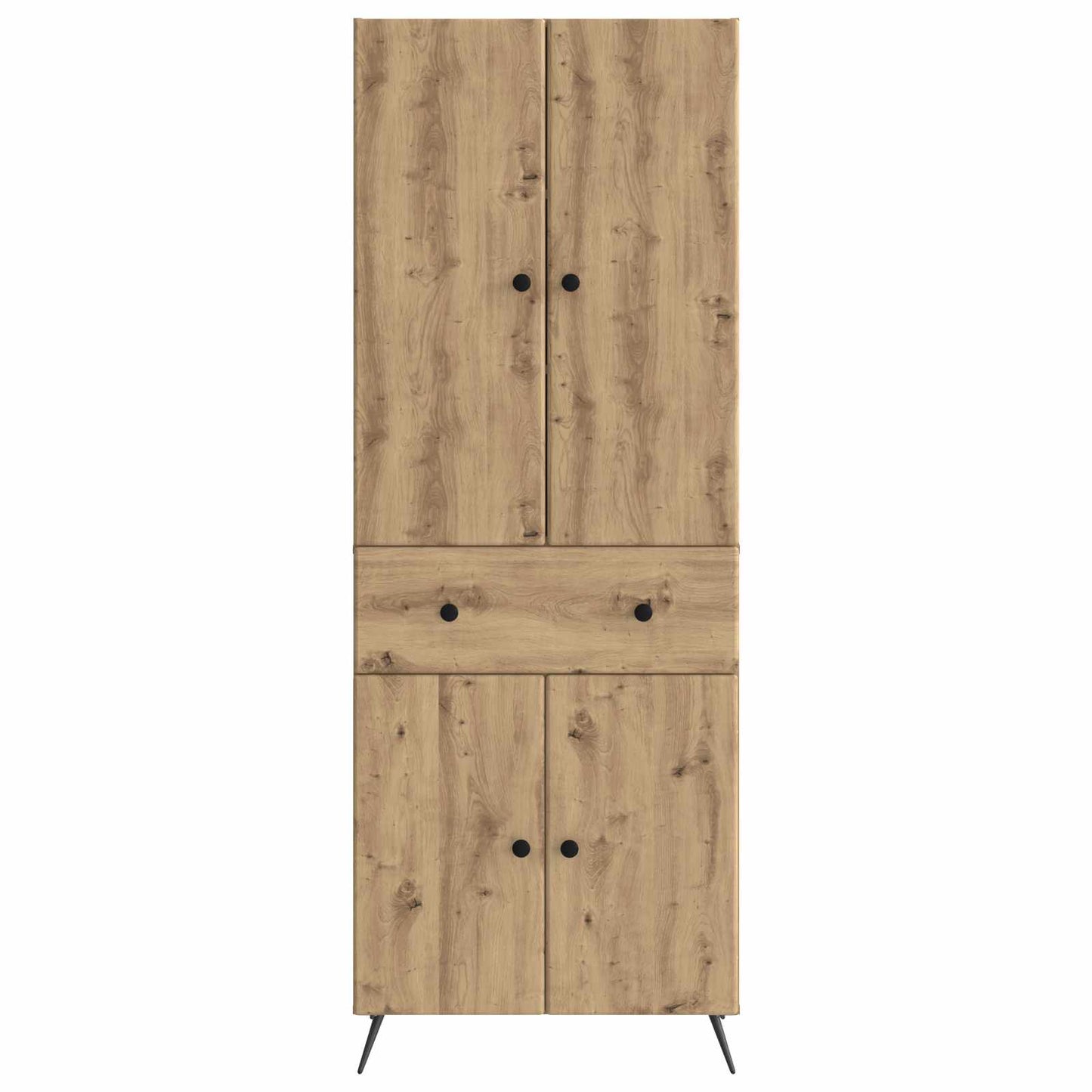 vidaXL 2 pcs Artisan Oak