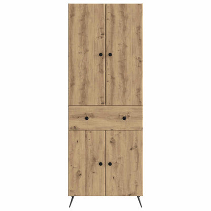 vidaXL 2 pcs Artisan Oak
