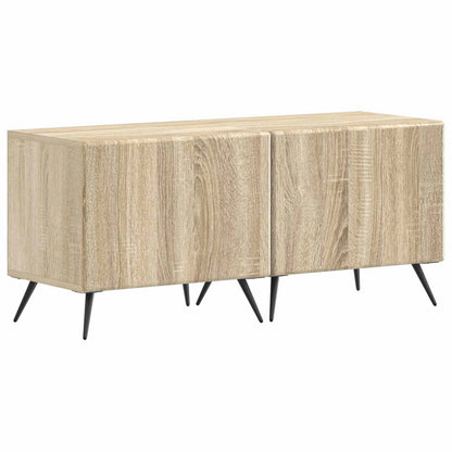 vidaXL 5 Piece LED TV Cabinet Sonoma Oak Engineered Wood