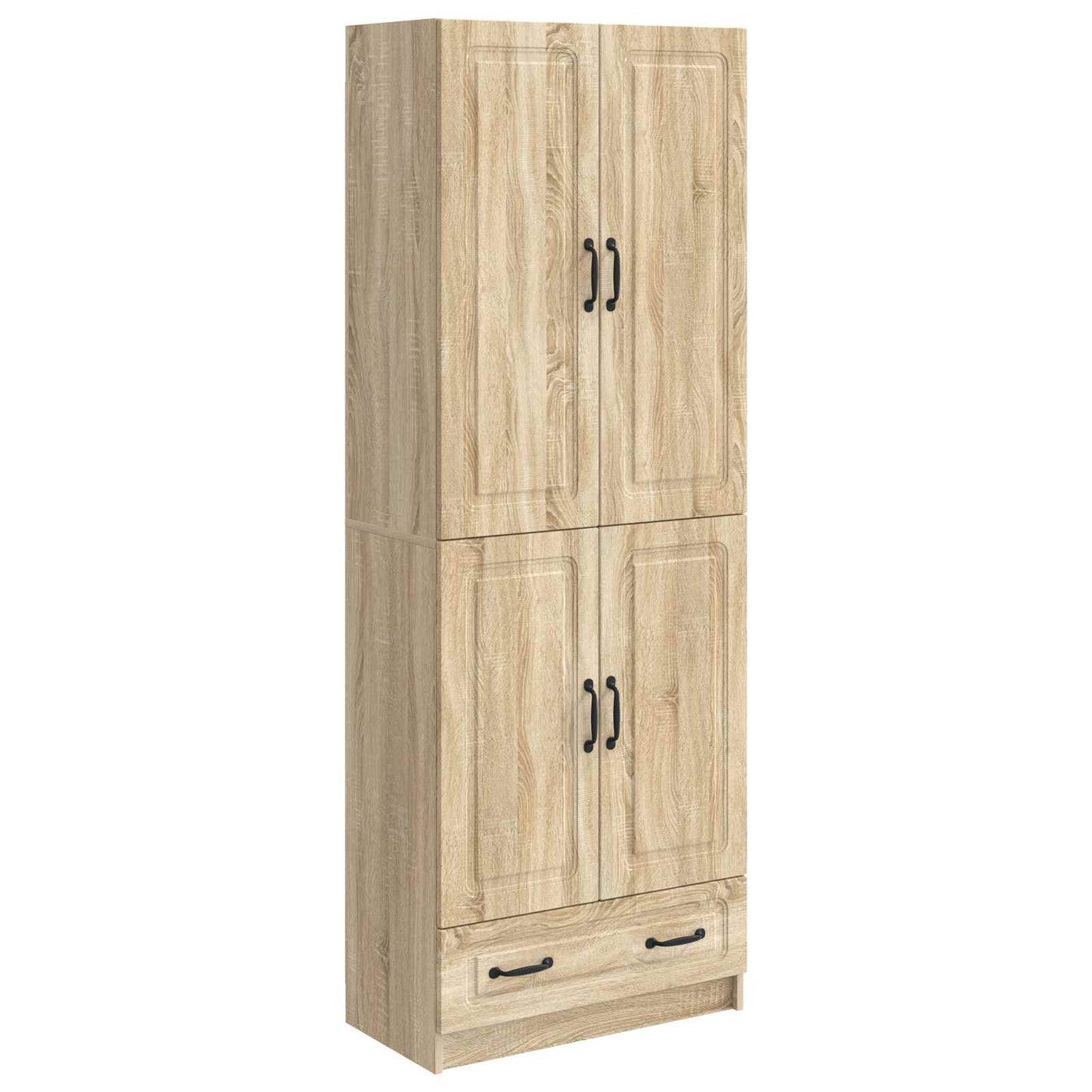 vidaXL Cabinet Set 2 pcs Sonoma Oak Engineered Wood