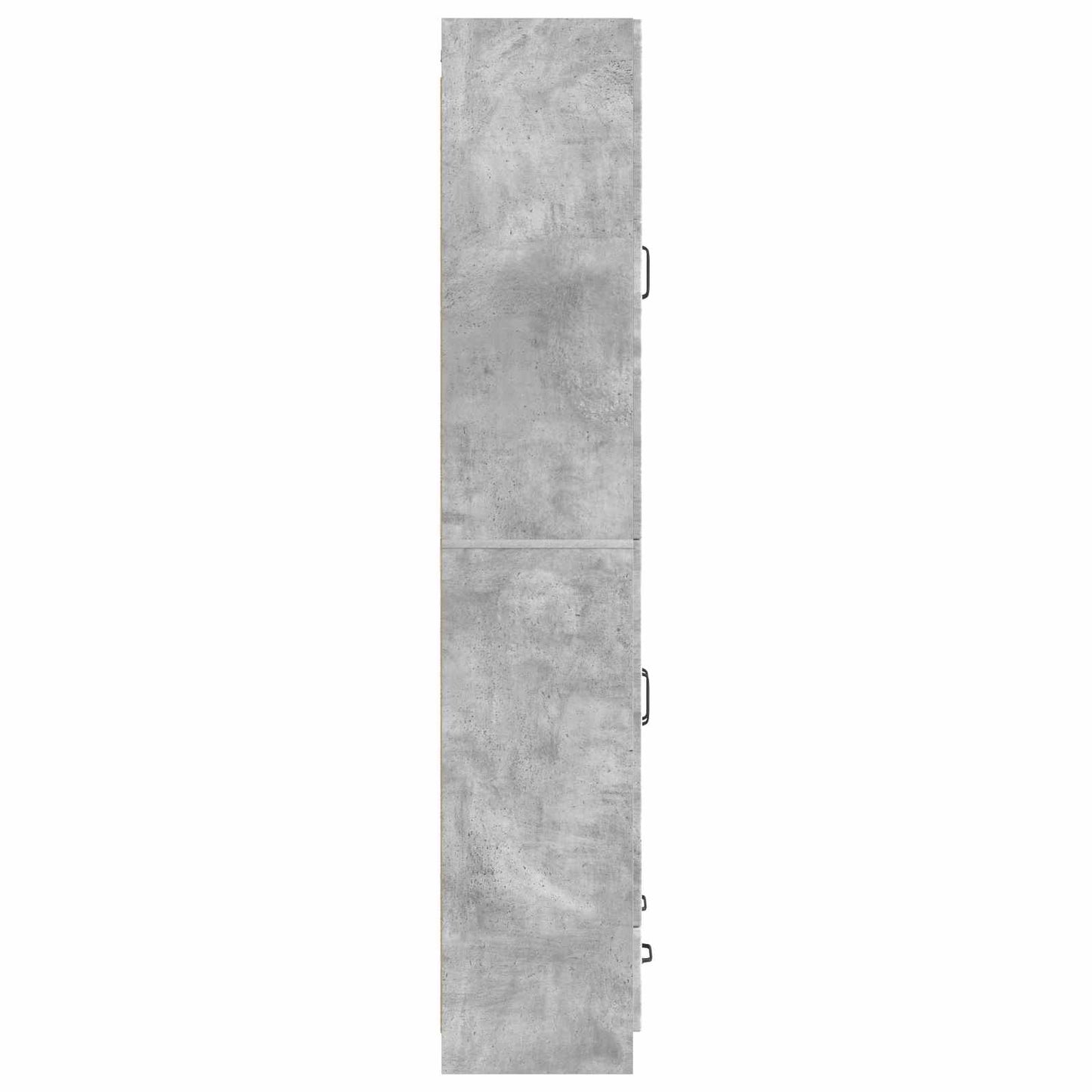 vidaXL Cabinet Set 2 pcs Concrete Grey Engineered Wood