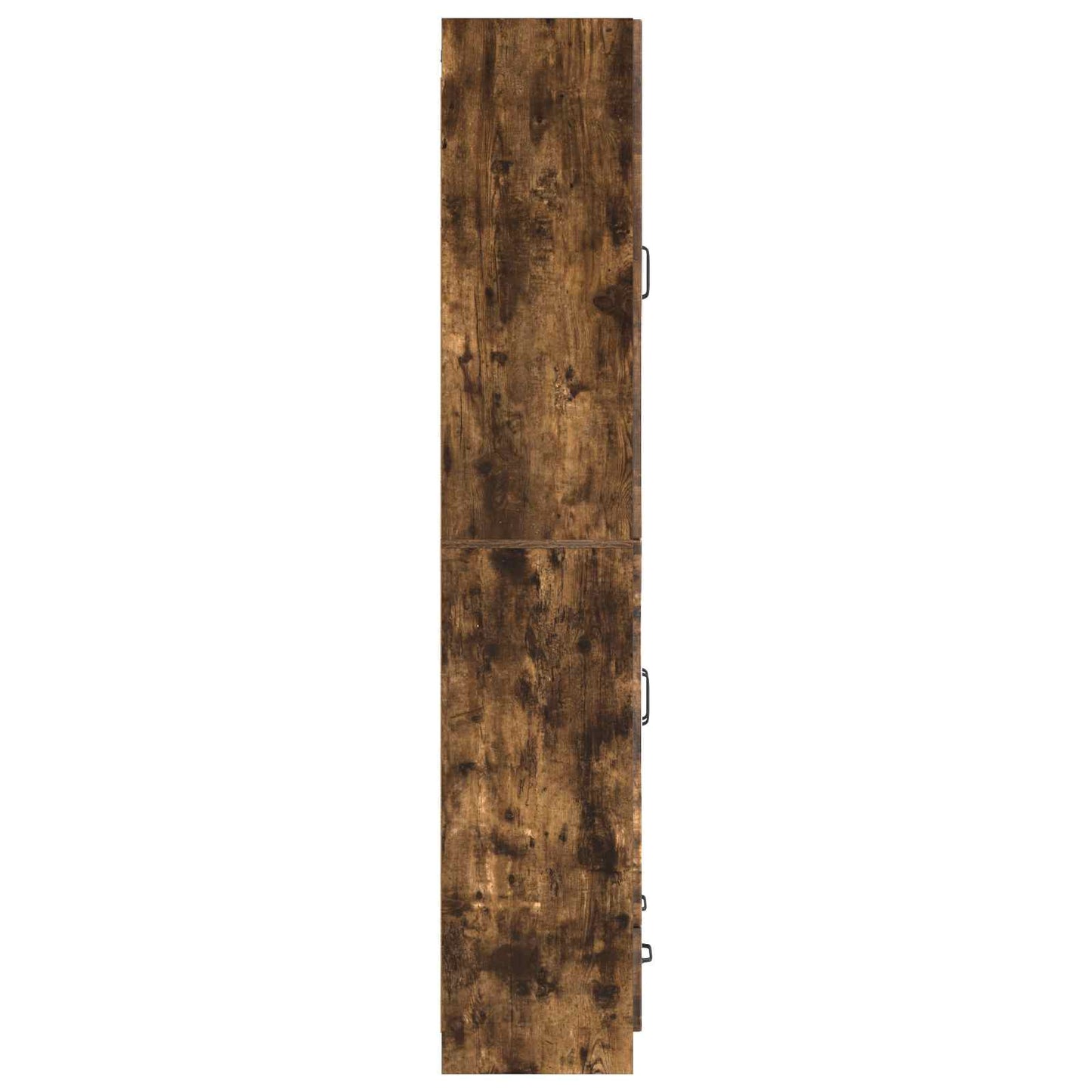 vidaXL Cabinet Set 2 pcs Smoked Oak Engineered Wood