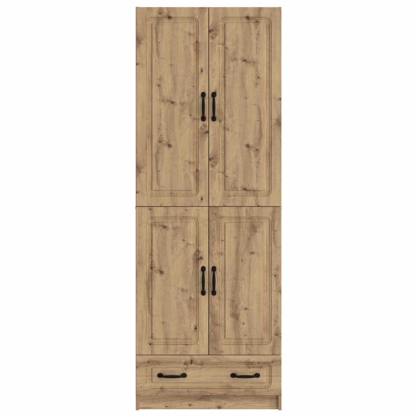 vidaXL Cabinet Set 2 pcs Artisan Oak Engineered Wood