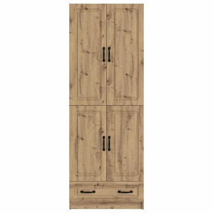 vidaXL Cabinet Set 2 pcs Artisan Oak Engineered Wood