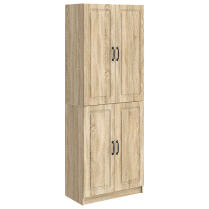 vidaXL Cabinet Set 2 pcs Sonoma Oak Engineered Wood