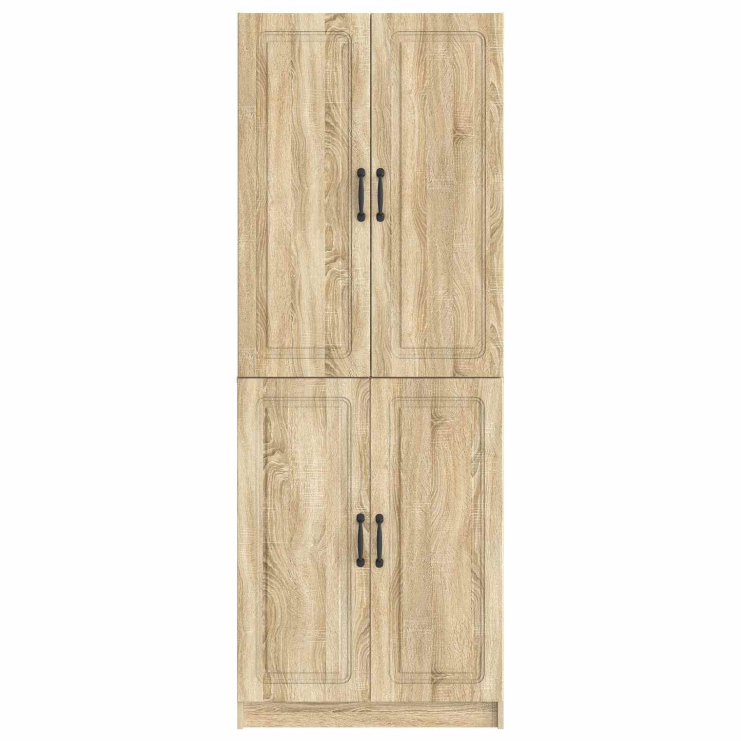 vidaXL Cabinet Set 2 pcs Sonoma Oak Engineered Wood