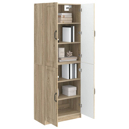 vidaXL Cabinet Set 2 pcs Sonoma Oak Engineered Wood