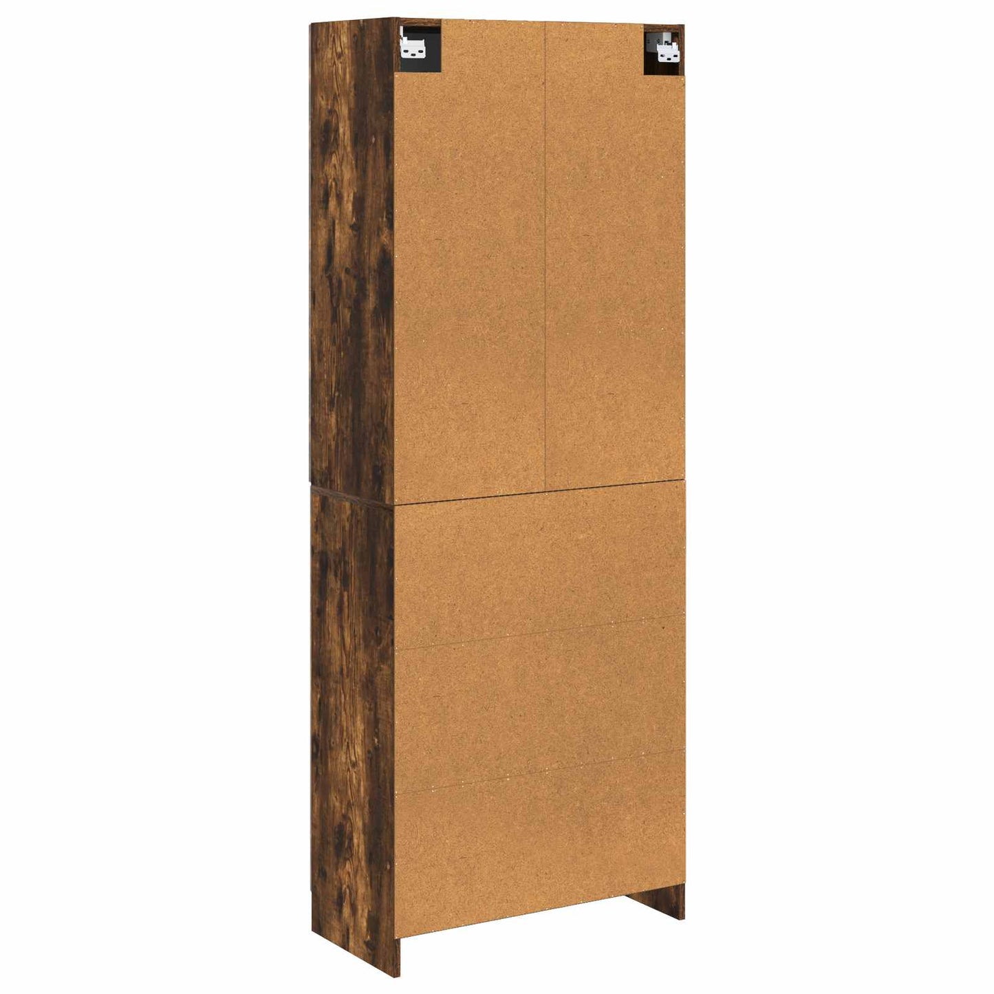 vidaXL Cabinet Set 2 pcs Smoked Oak Engineered Wood