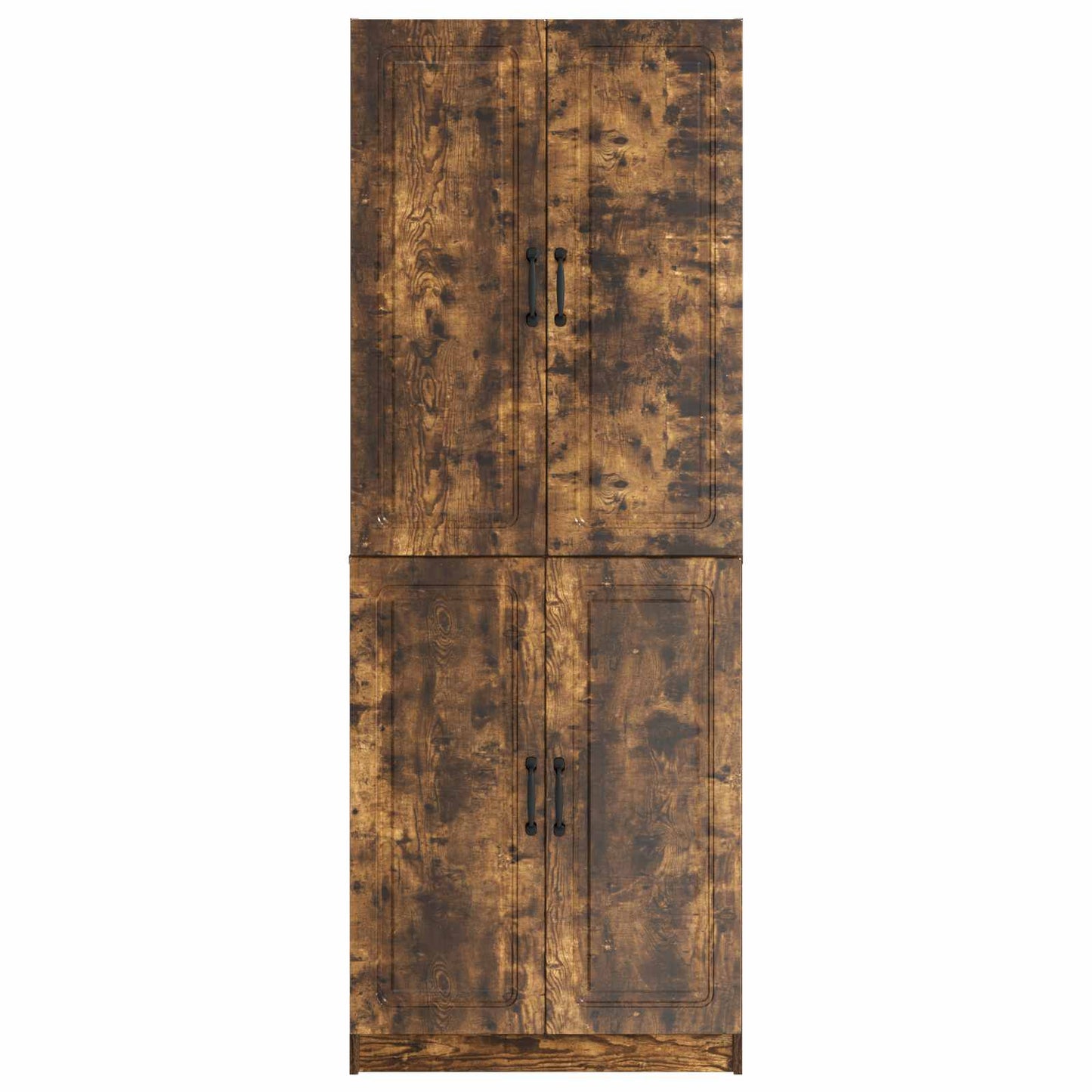 vidaXL Cabinet Set 2 pcs Smoked Oak Engineered Wood