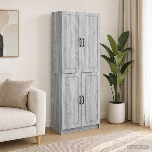 vidaXL Cabinet Set 2 pcs Engineered Wood