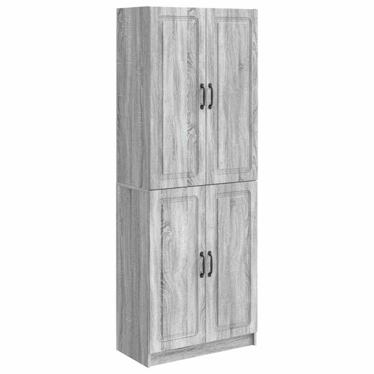 vidaXL Cabinet Set 2 pcs Engineered Wood