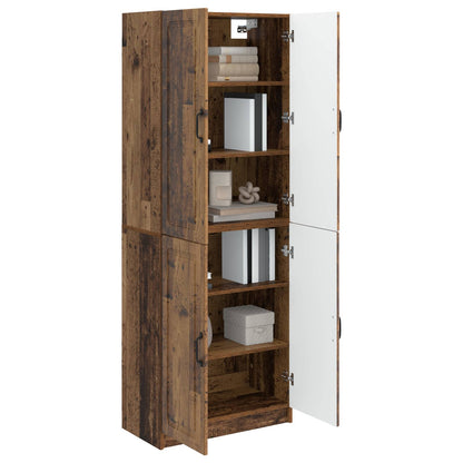 vidaXL Cabinet Set 2 pcs Engineered Wood