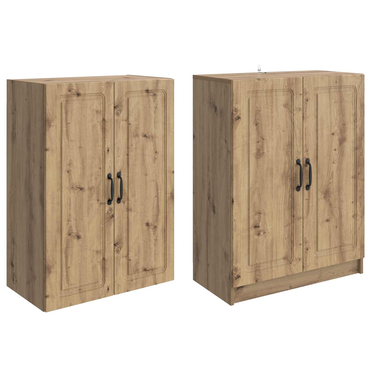 vidaXL Cabinet Set 2 pcs Engineered Wood