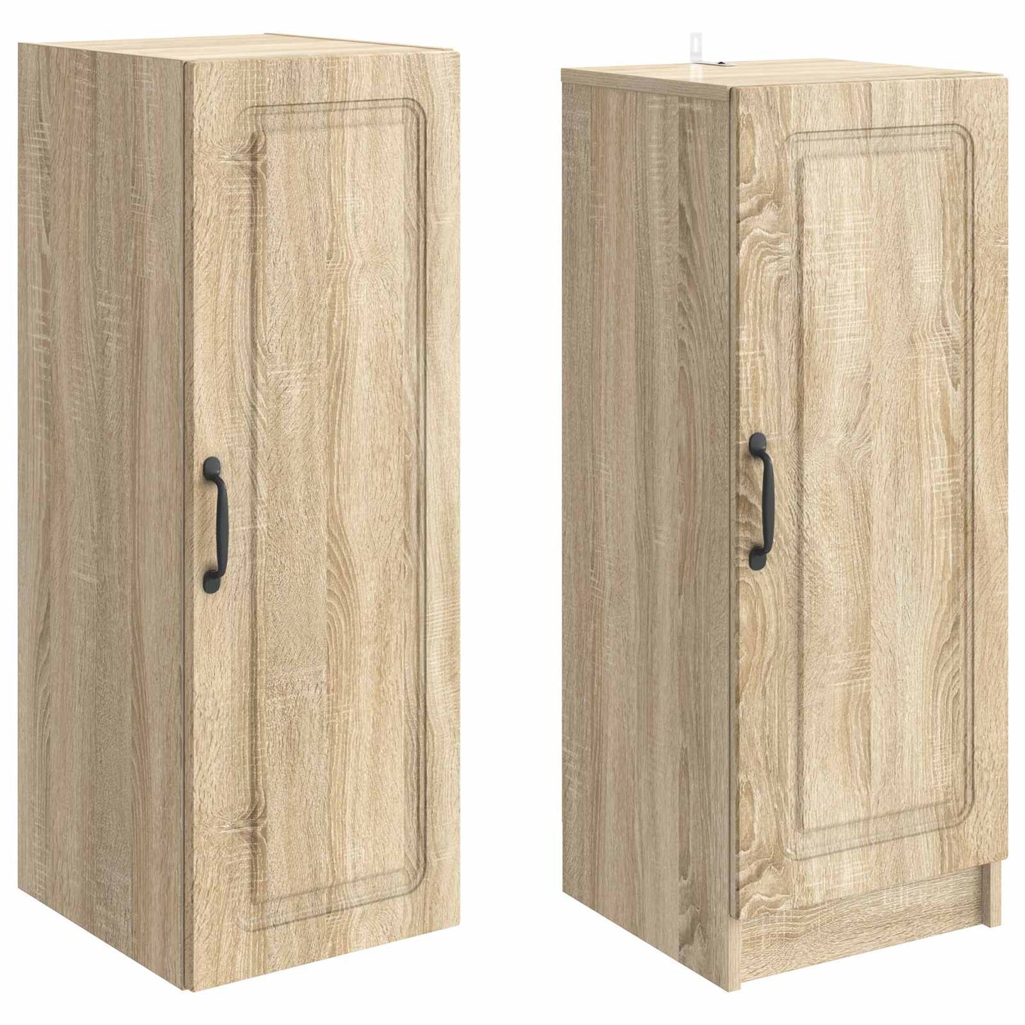 vidaXL Cabinet Set 2 pcs Sonoma Oak Engineered Wood