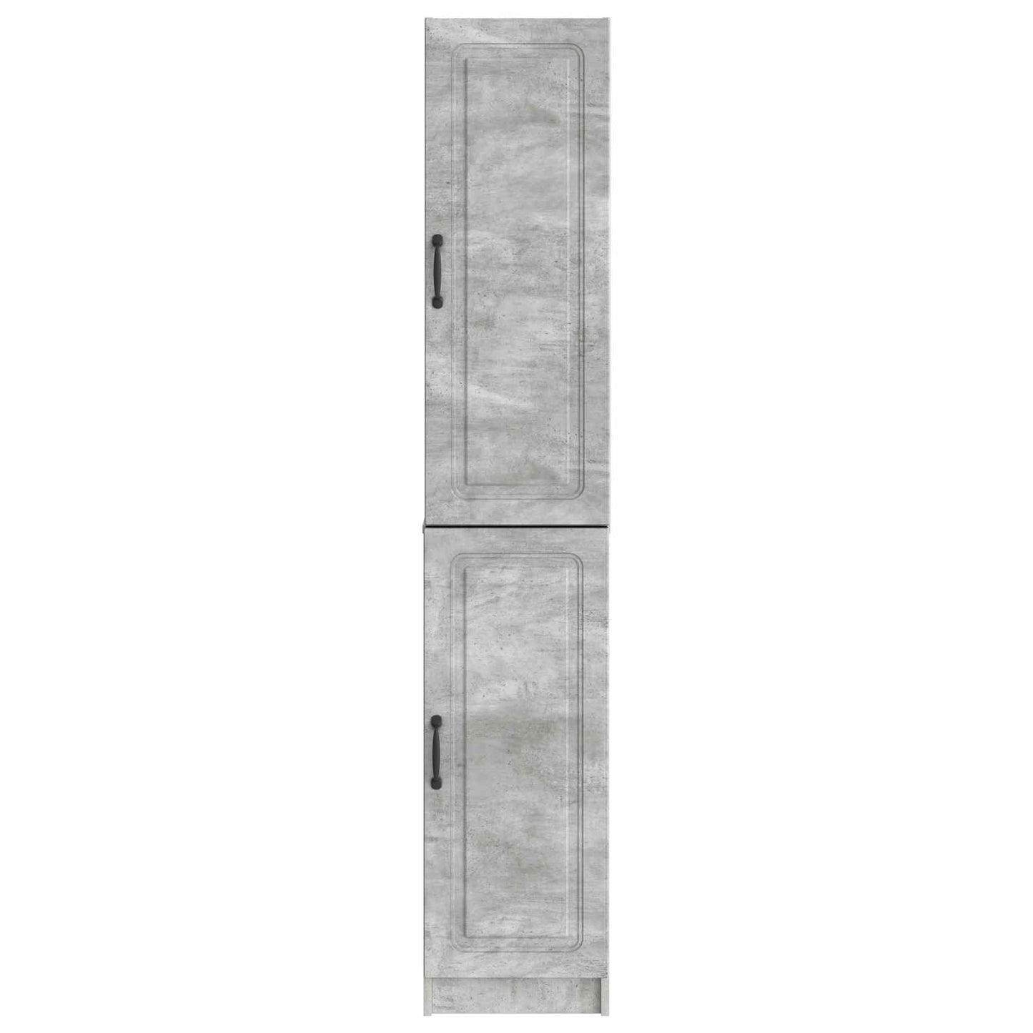 vidaXL Cabinet Set 2 pcs Concrete Grey Engineered Wood