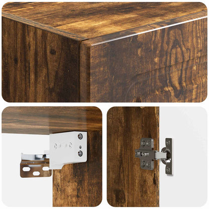vidaXL Cabinet Set 2 pcs Engineered Wood