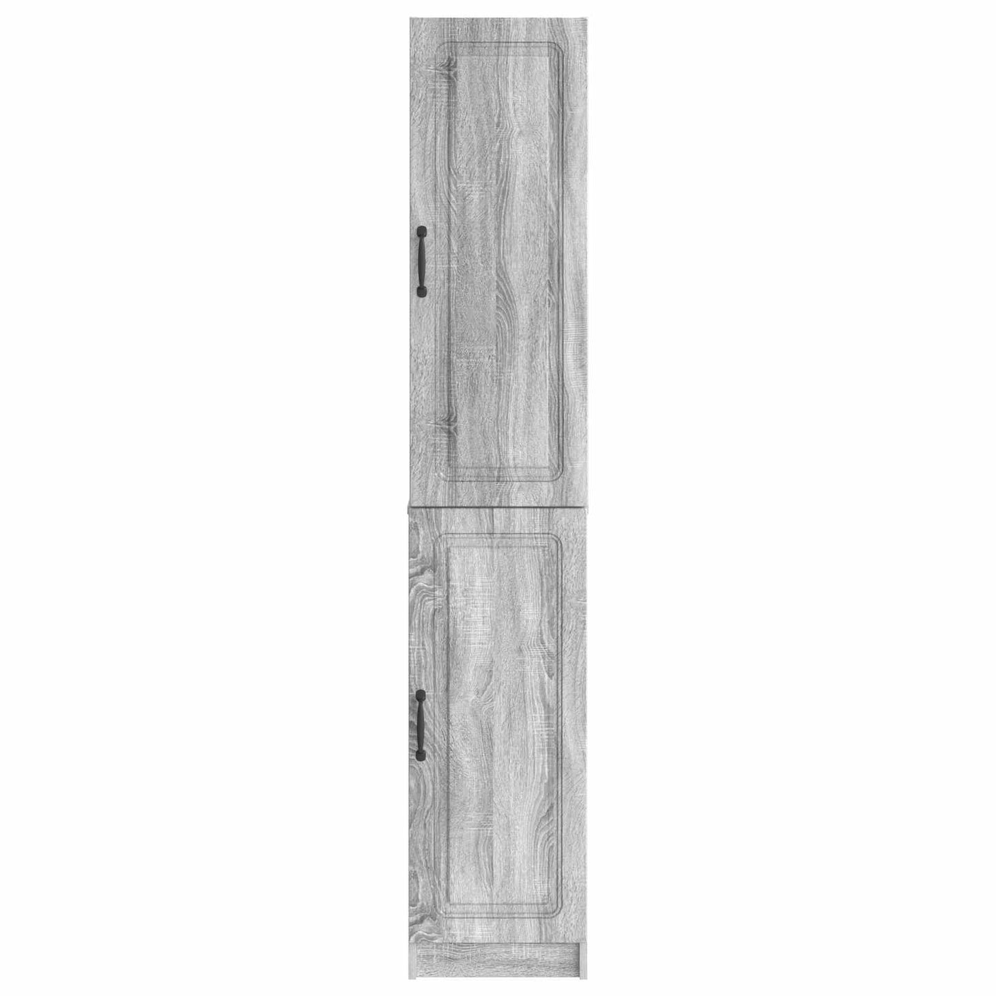 vidaXL Cabinet Set 2 pcs Grey Sonoma Engineered Wood
