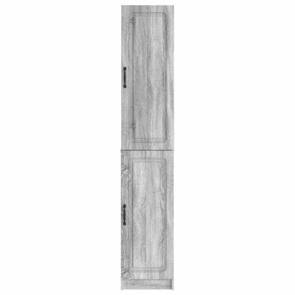 vidaXL Cabinet Set 2 pcs Grey Sonoma Engineered Wood
