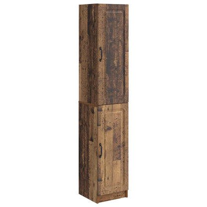 vidaXL Cabinet Set 2 pcs Old Wood Engineered Wood