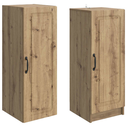 vidaXL Cabinet Set 2 pcs Artisan Oak Engineered Wood