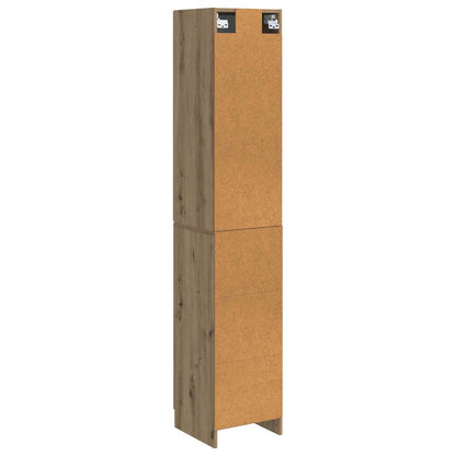 vidaXL Cabinet Set 2 pcs Artisan Oak Engineered Wood