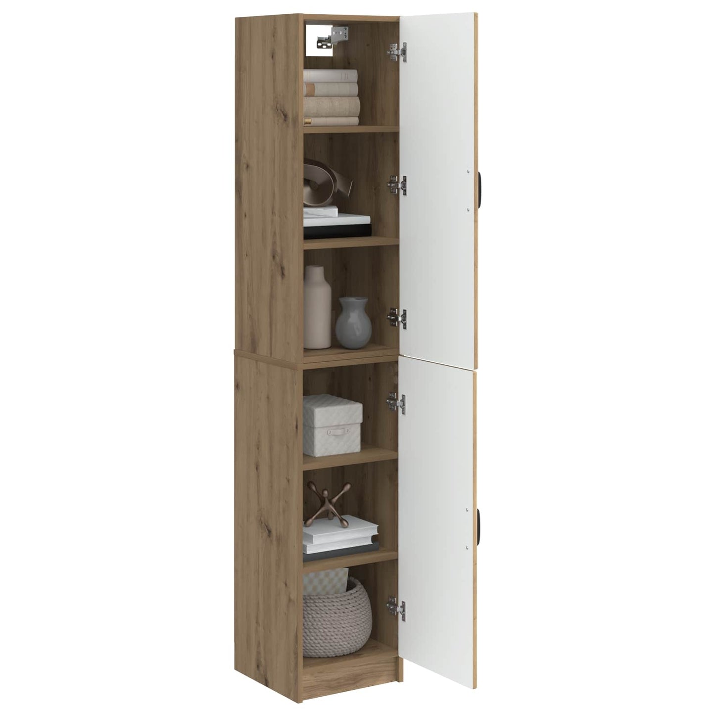 vidaXL Cabinet Set 2 pcs Artisan Oak Engineered Wood