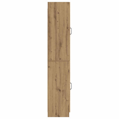 vidaXL Cabinet Set 2 pcs Artisan Oak Engineered Wood