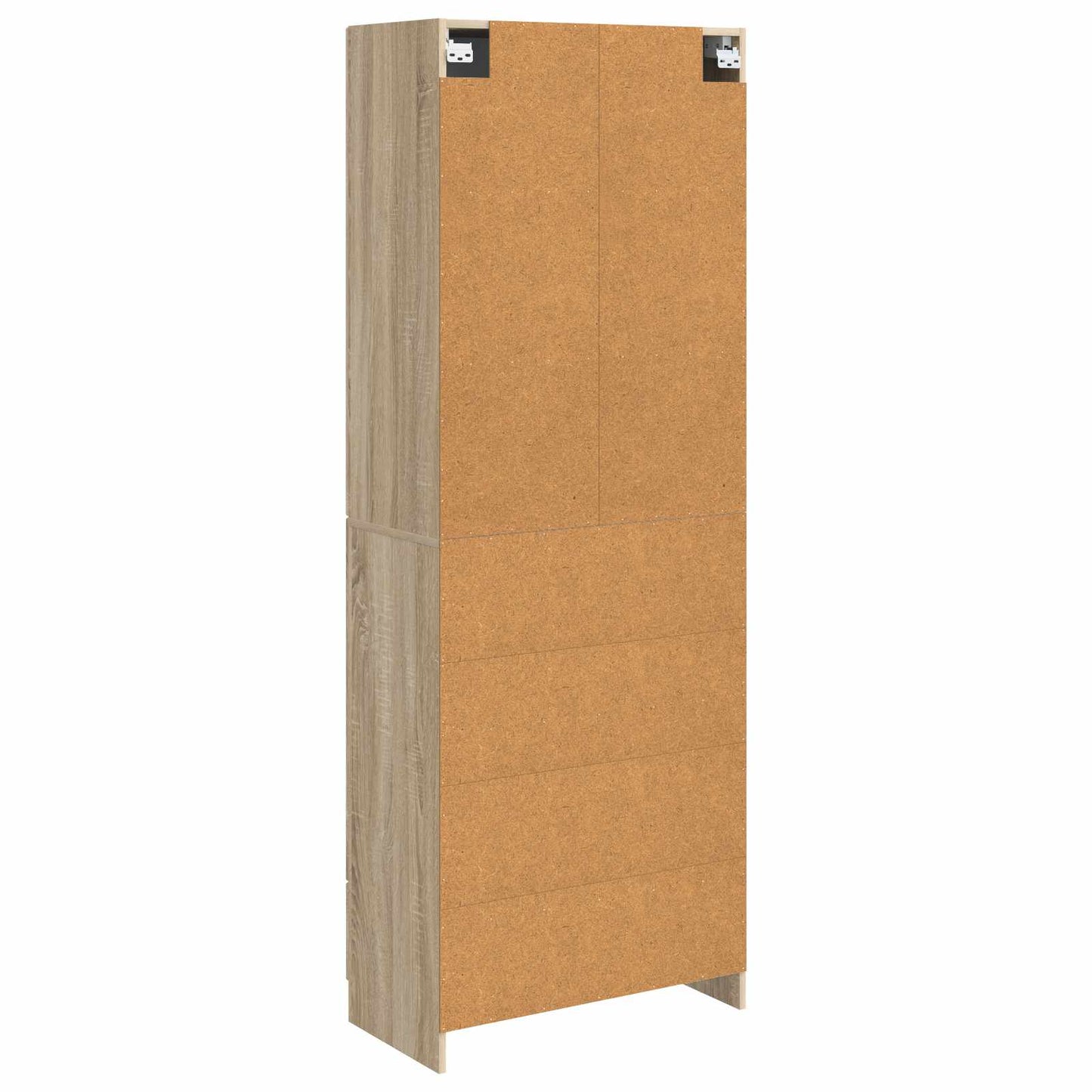 vidaXL Cabinet Set 2 pcs 66 x 34.5 x 87 cm Engineered Wood Sonoma Oak