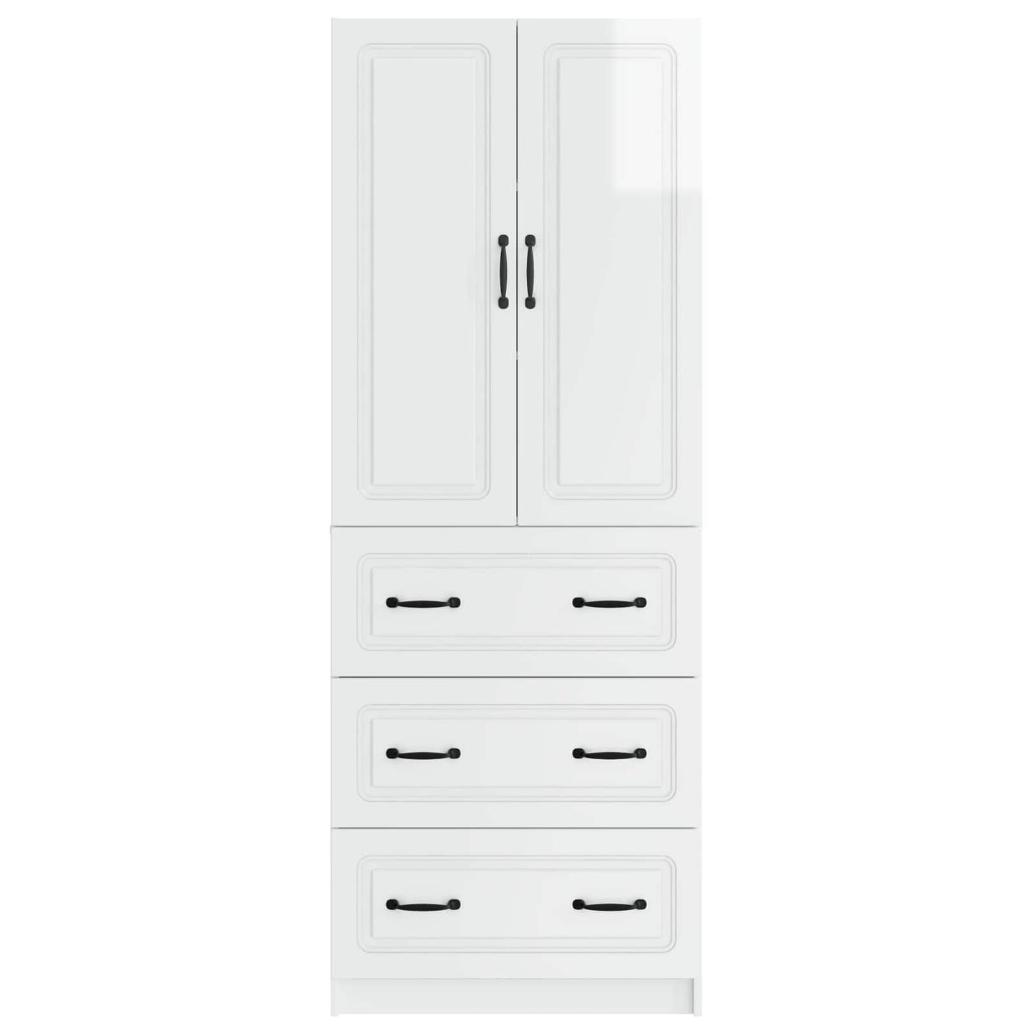 vidaXL Cabinet Set 2 pcs 66 x 34.5 x 87 cm Engineered Wood
