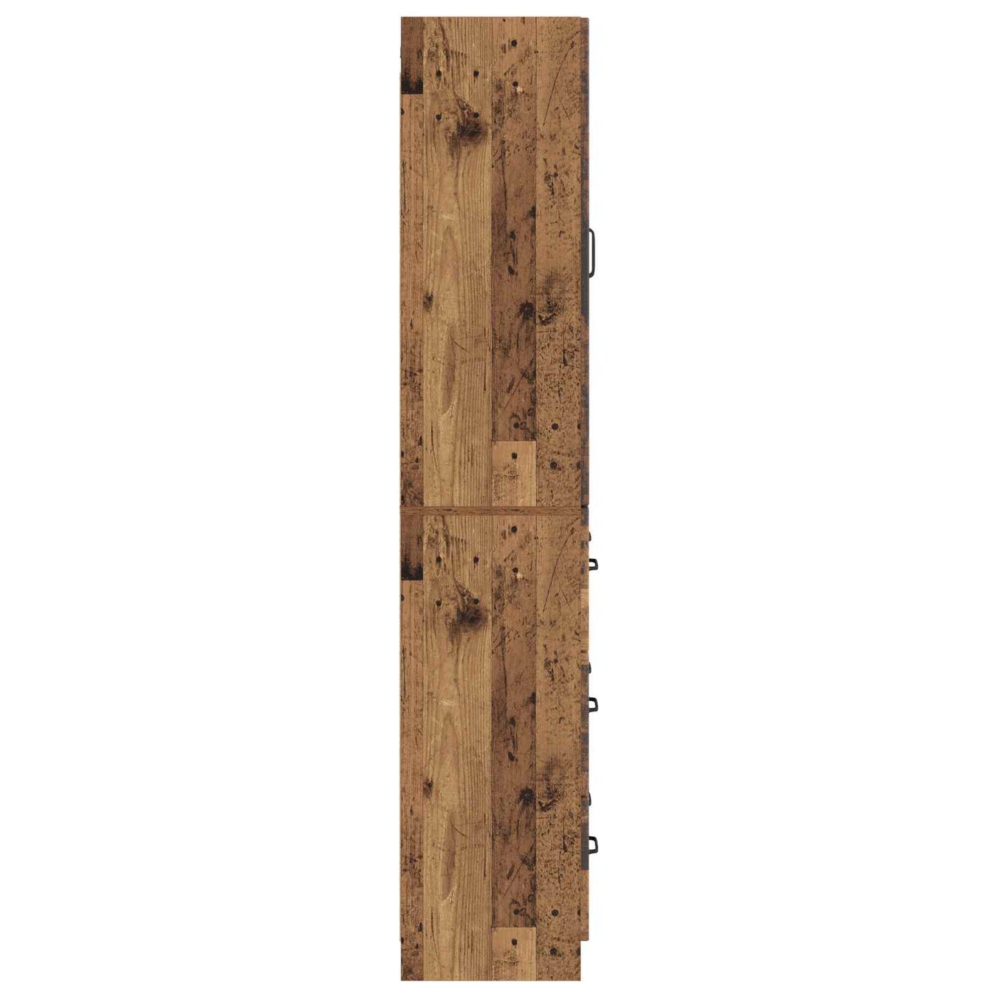 vidaXL Cabinet Set 2 pcs 66 x 34.5 x 87 cm Engineered Wood Old Wood
