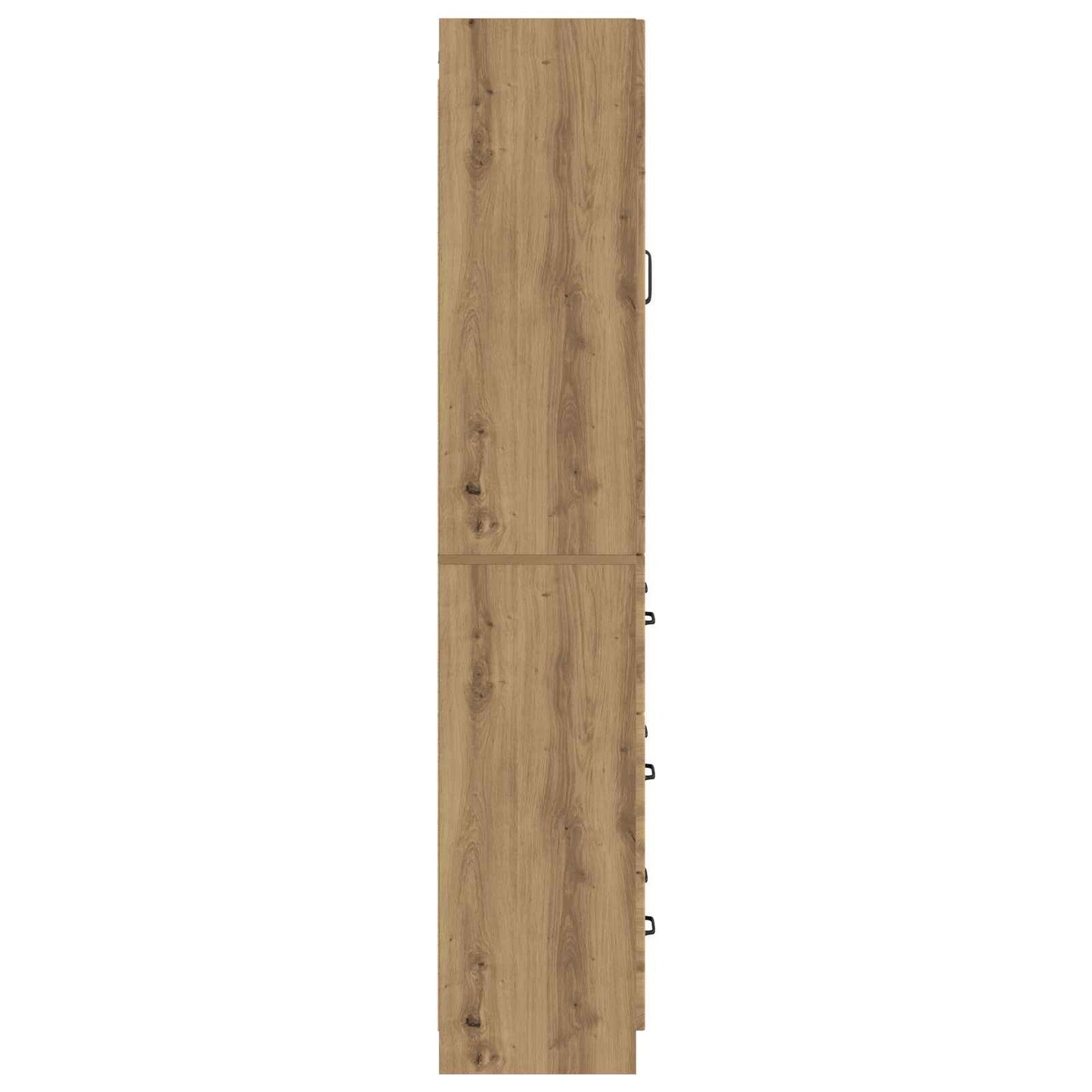 vidaXL Cabinet Set 2 pcs 66 x 34.5 x 87 cm Engineered Wood Artisan Oak