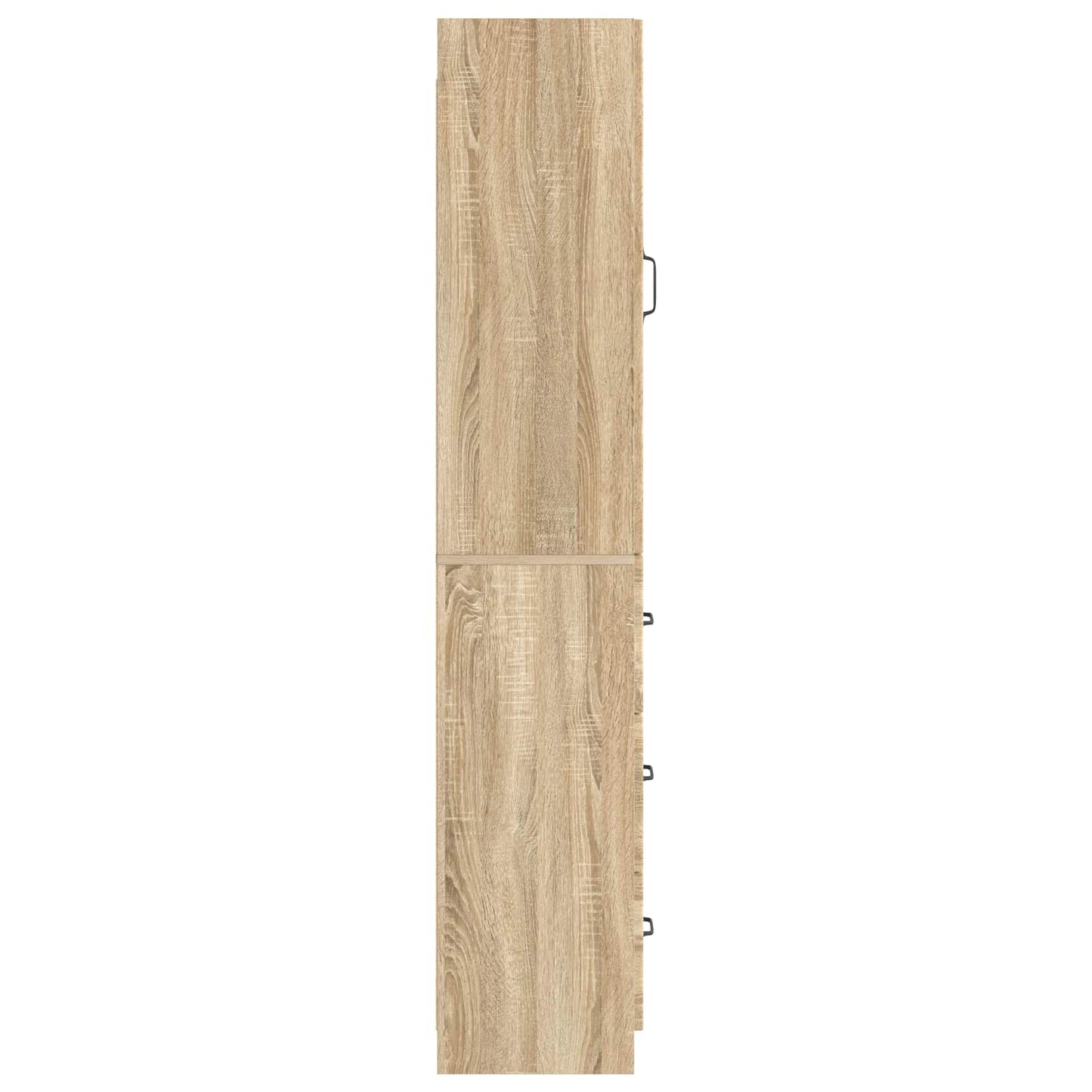 vidaXL Cabinet Set 2 pcs 33 x 34.5 x 87 cm Engineered Wood Sonoma Oak