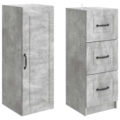 vidaXL Cabinet Set 2 pcs 33 x 34.5 x 87 cm Engineered Wood