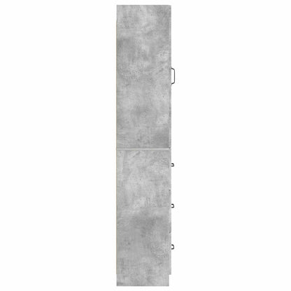 vidaXL Cabinet Set 2 pcs 33 x 34.5 x 87 cm Engineered Wood